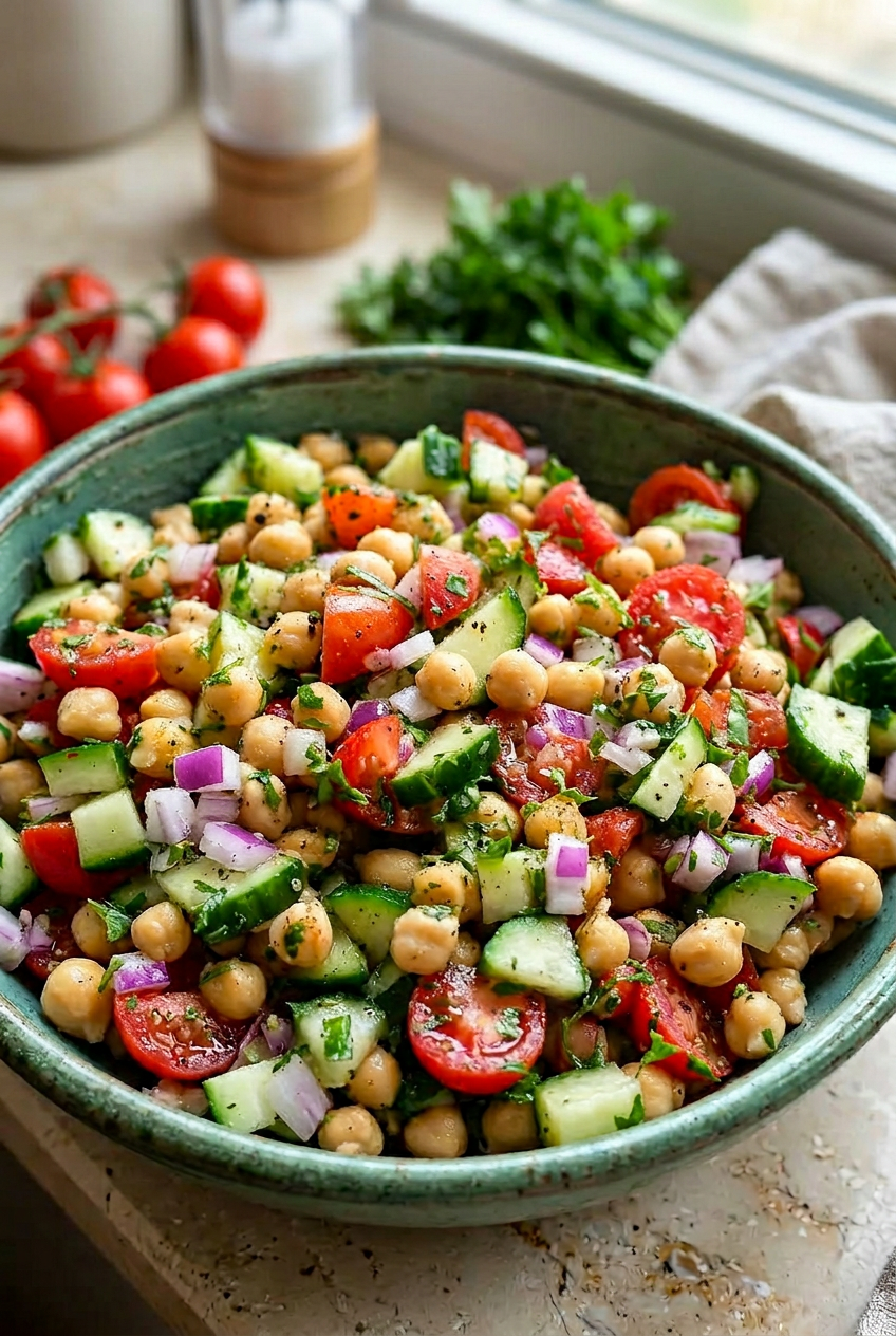 Gluten-Free Chickpea Salad