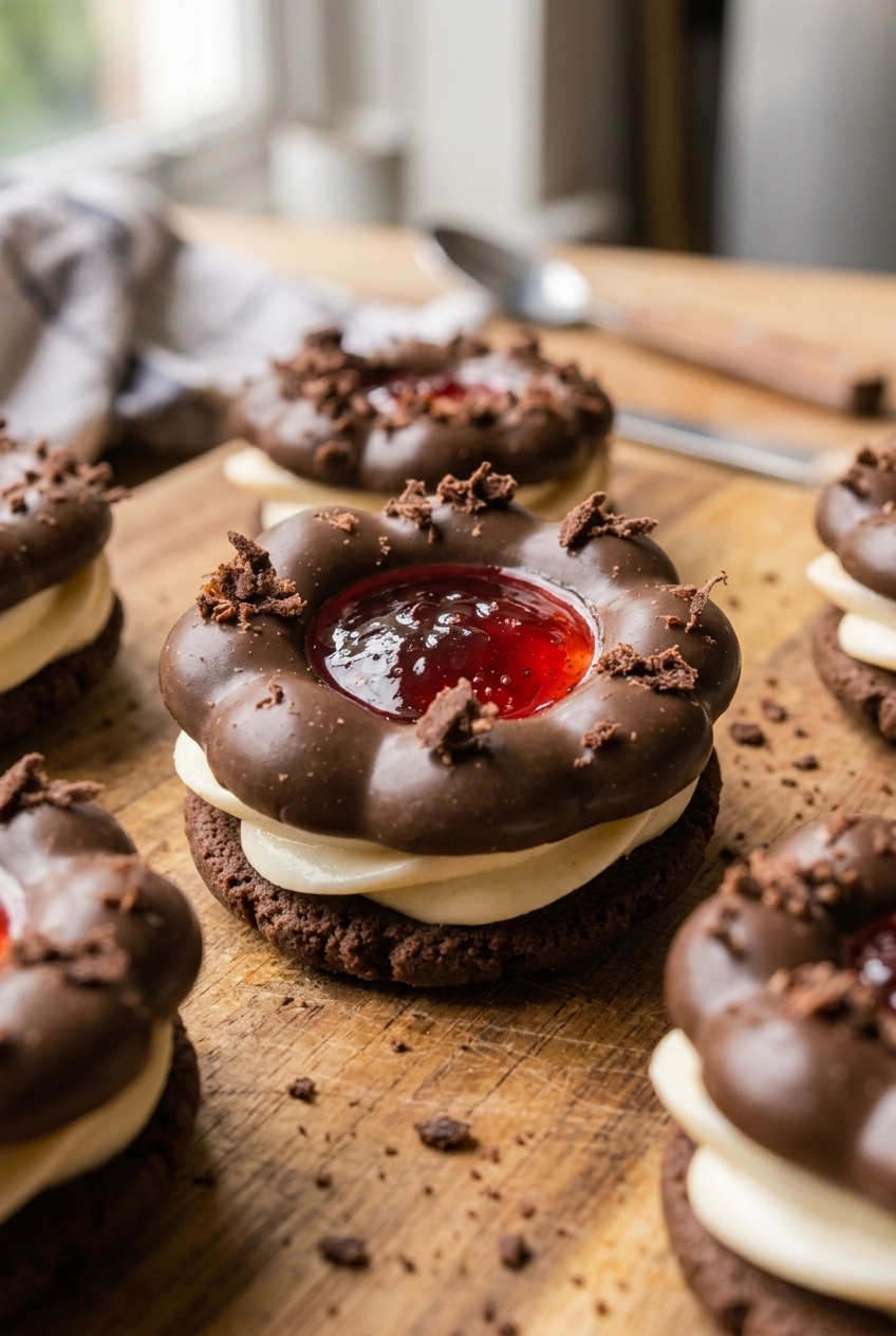 Gourmet Black Forest Cherry Cookies