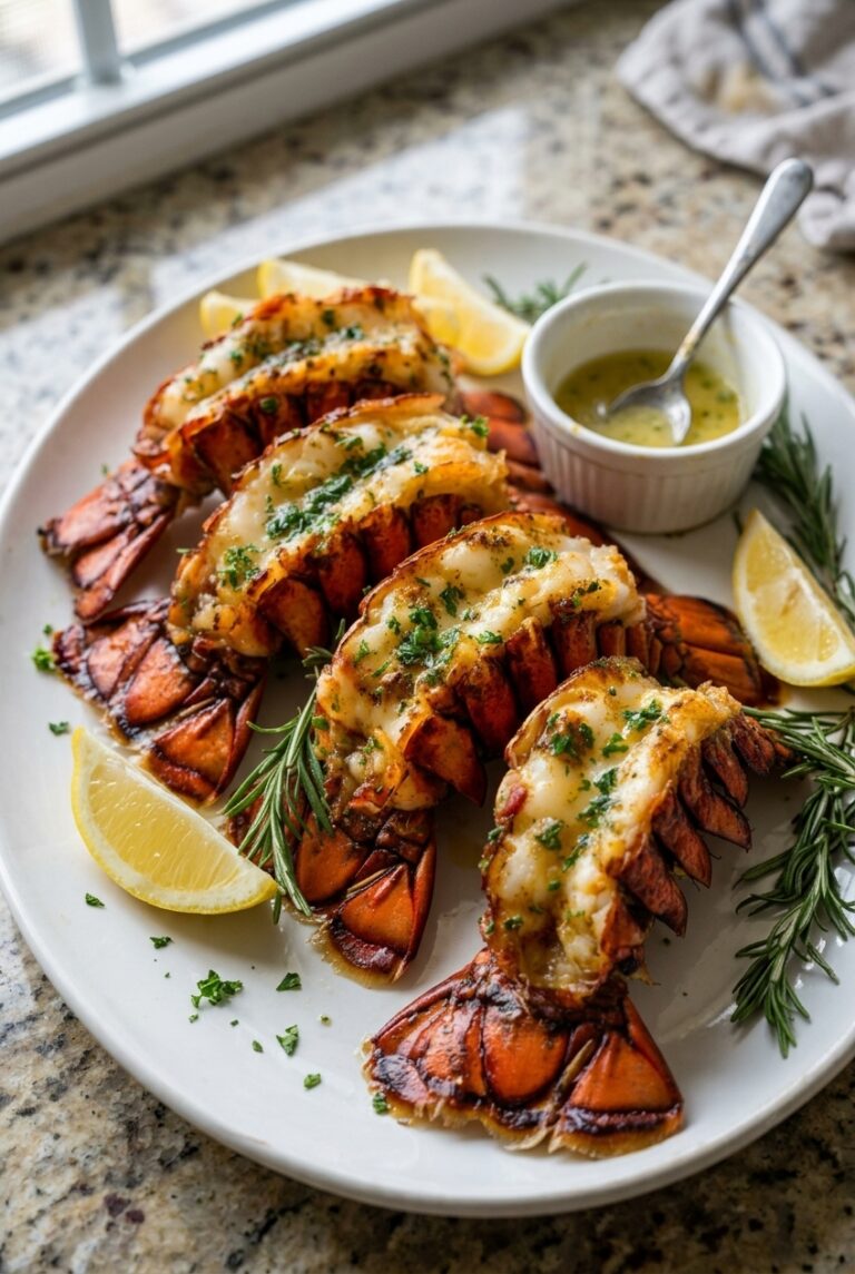 Grilled Lobster Tails With Garlic Lemon Butter Sauce 69.Png