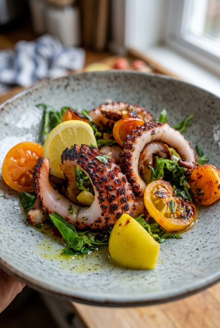 Grilled Octopus Salad