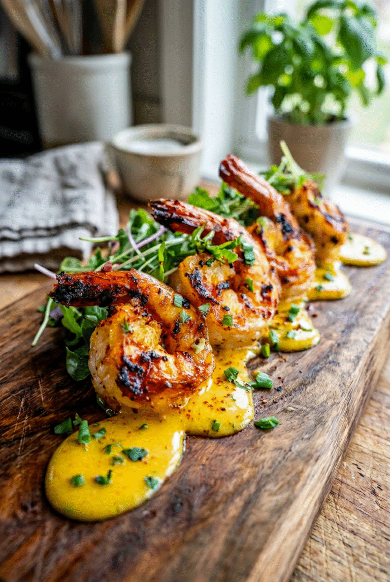 Grilled Shrimp With Spicy Mango Lime Coulis 75.Png