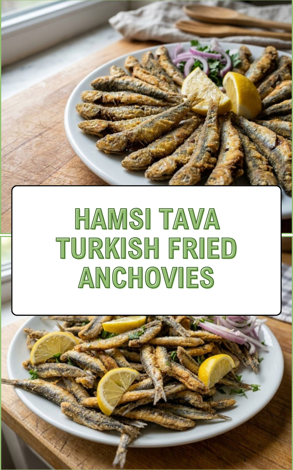 Hamsi Tava Turkish Fried Anchovies