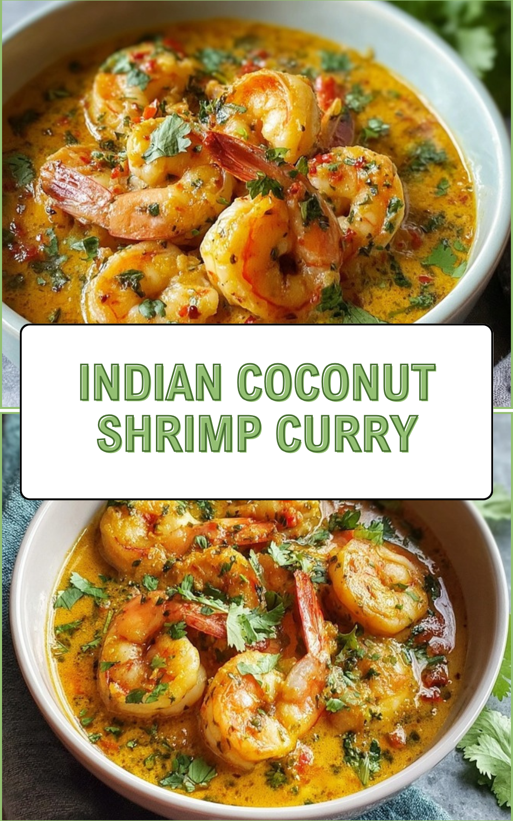 Indian Coconut Shrimp Curry