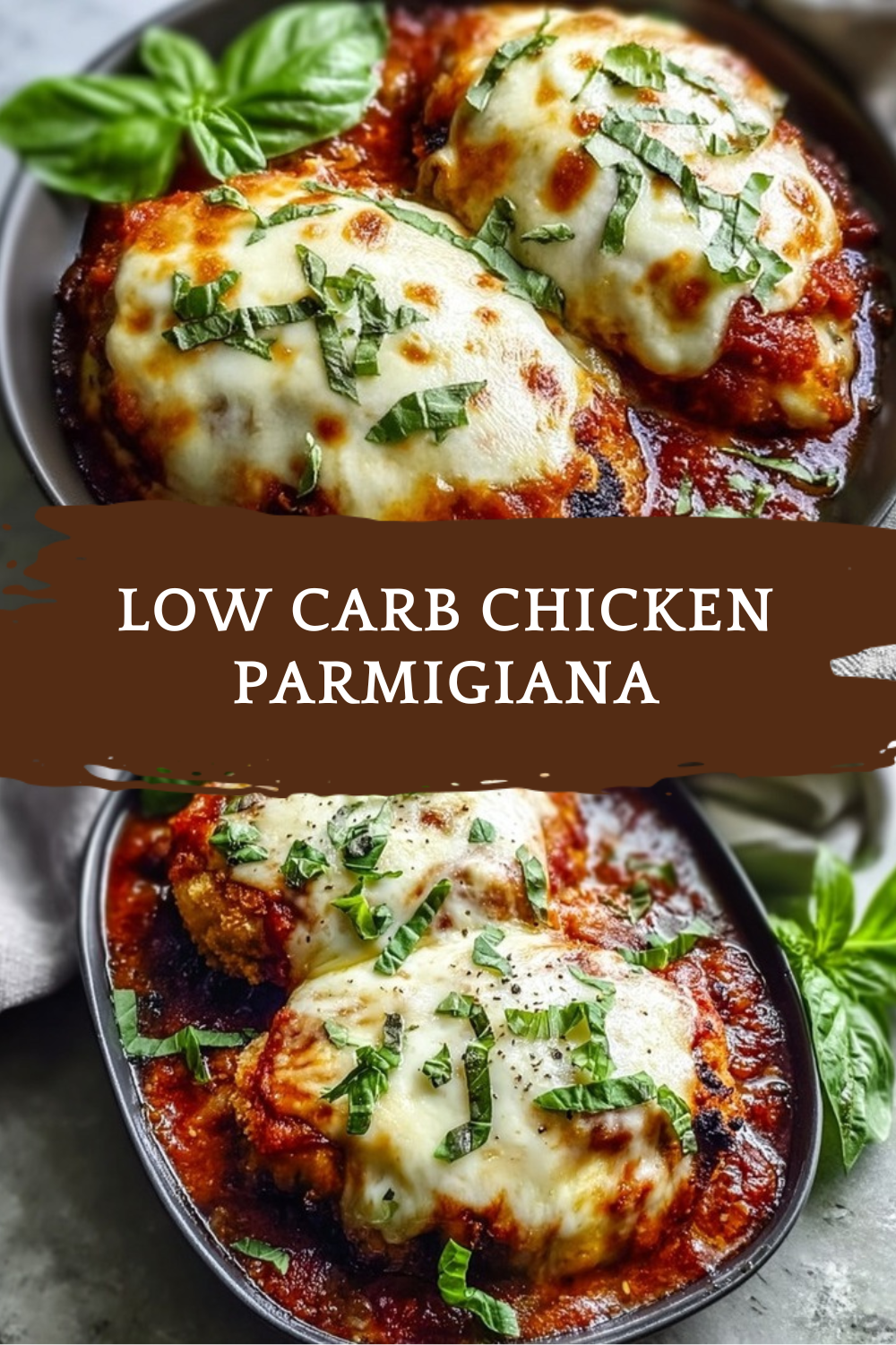 Low Carb Chicken Parmigiana