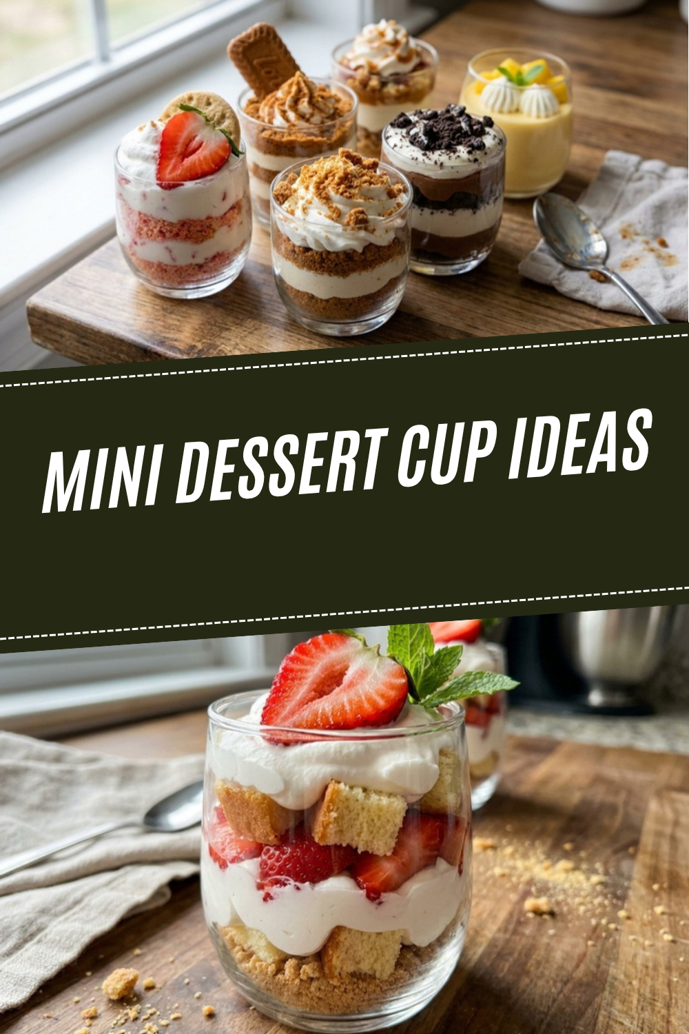 Cheesecake Cups Easy No Bake Recipe 7 Mini Dessert Cup Ideas