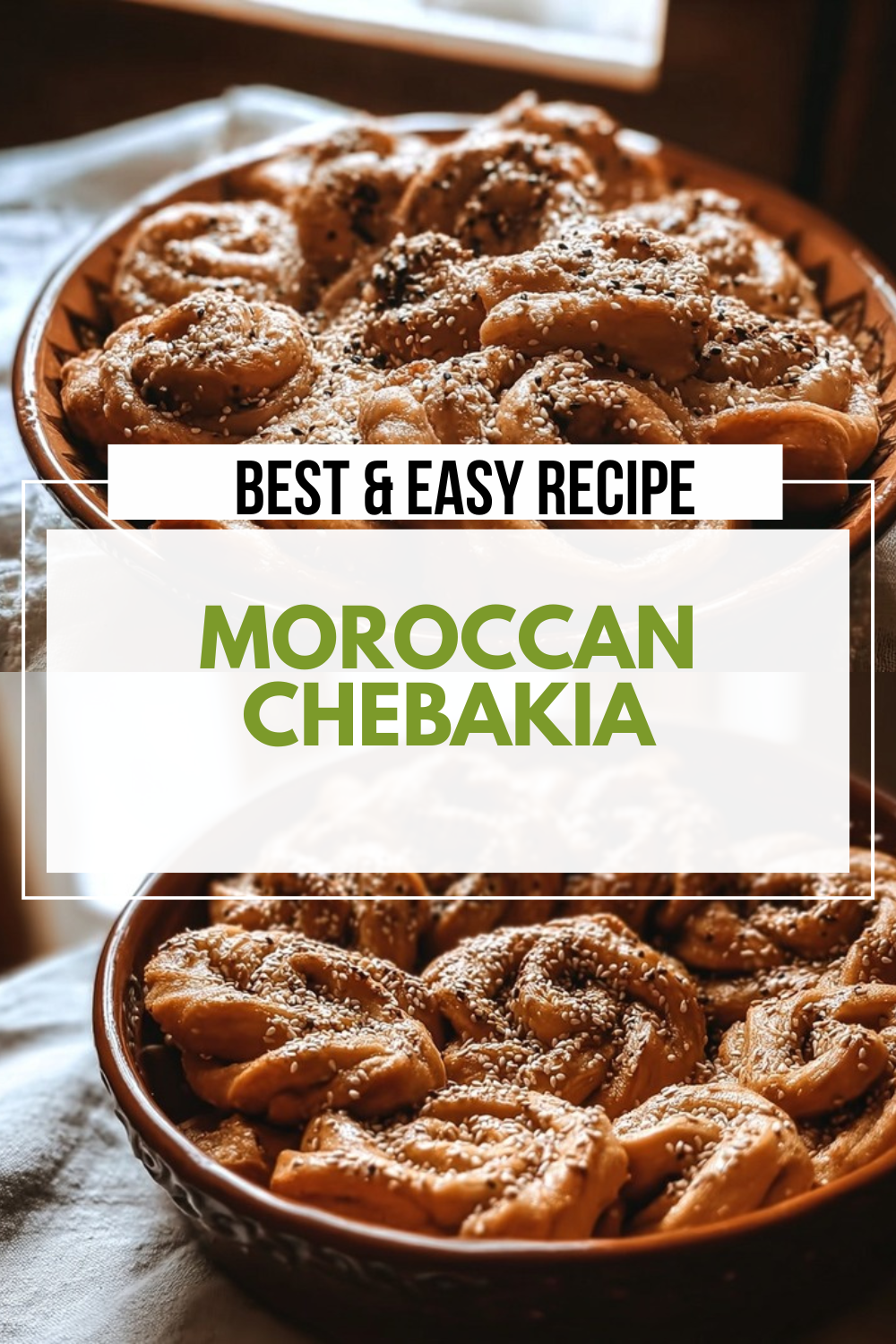 Moroccan Chebakia