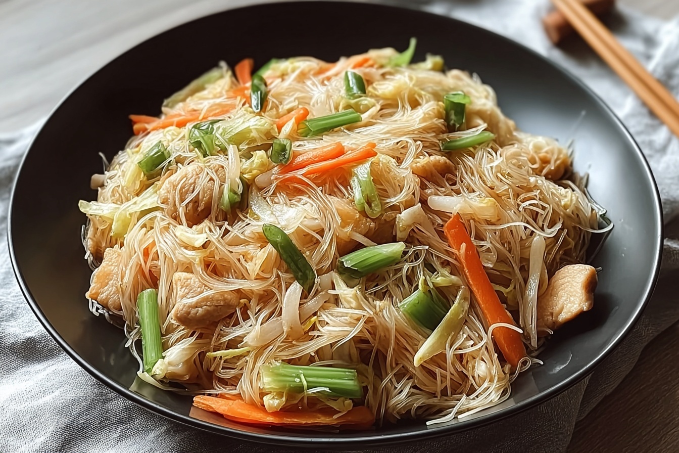 Pancit Bihon Guisado Recipe: Easy Filipino Noodle Stir Fry 6 Pancit Bihon