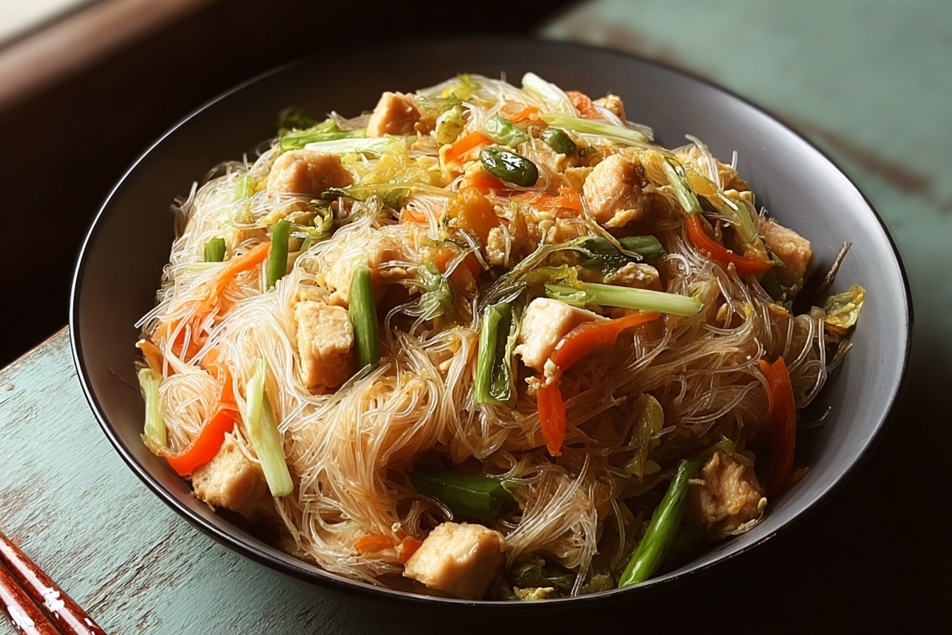 Pancit Bihon Guisado Recipe: Easy Filipino Noodle Stir Fry 6 Pancit Bihon