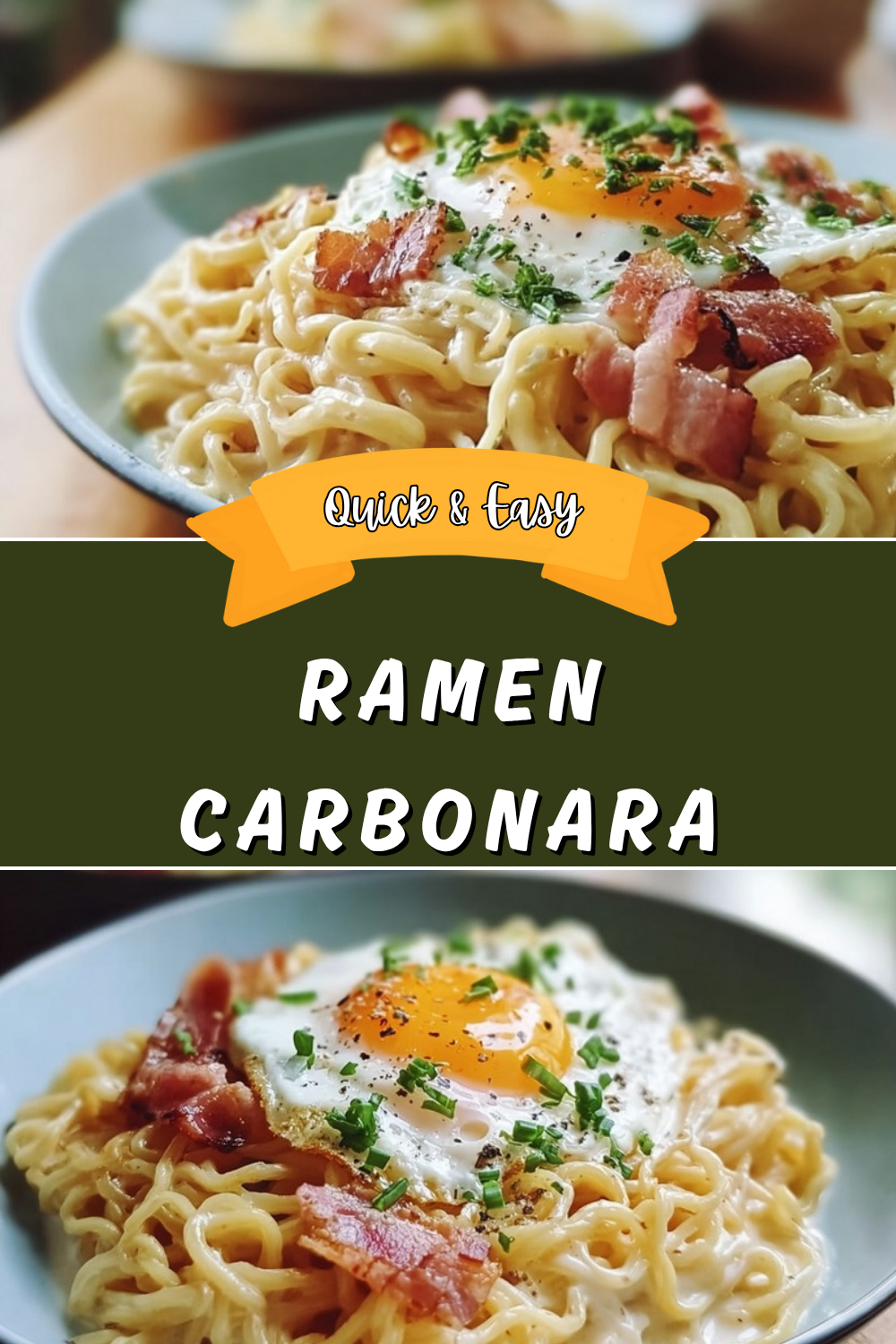 Ramen Carbonara Recipe 7 Ramen Carbonara