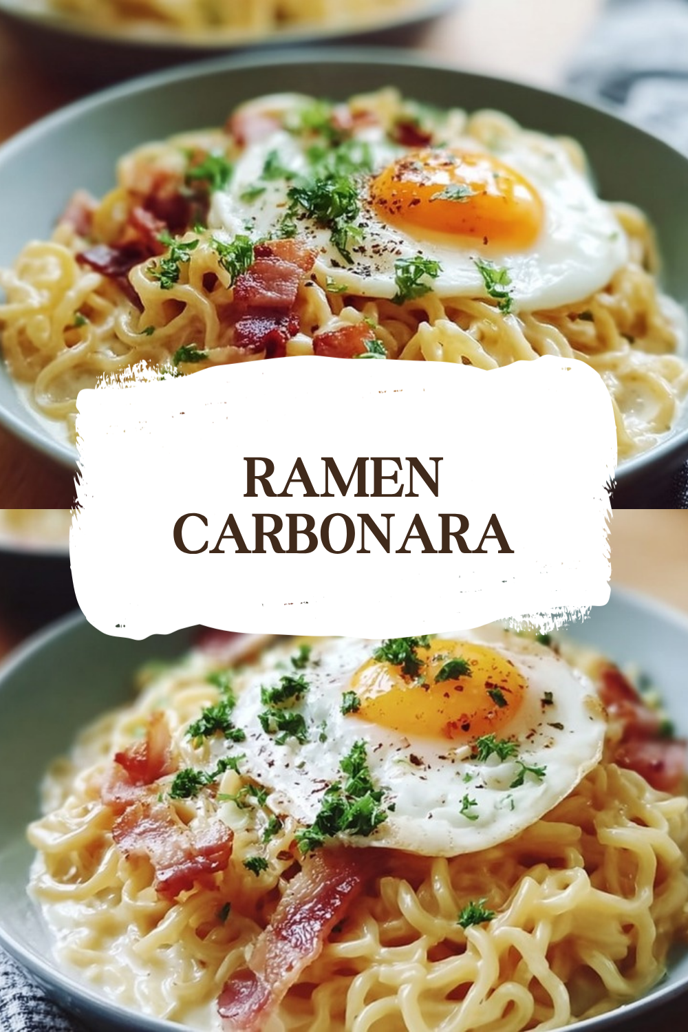 Ramen Carbonara