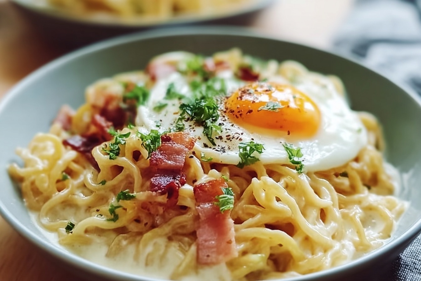 Ramen Carbonara