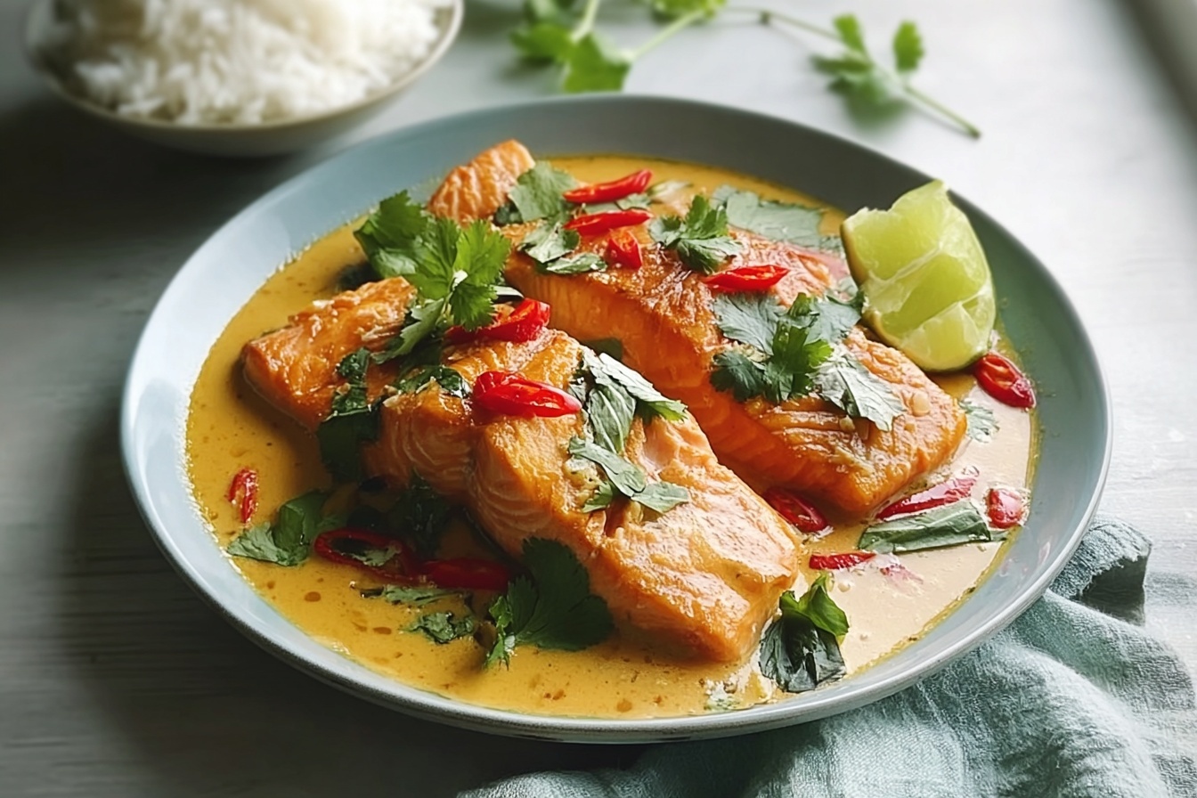 Red Curry Salmon