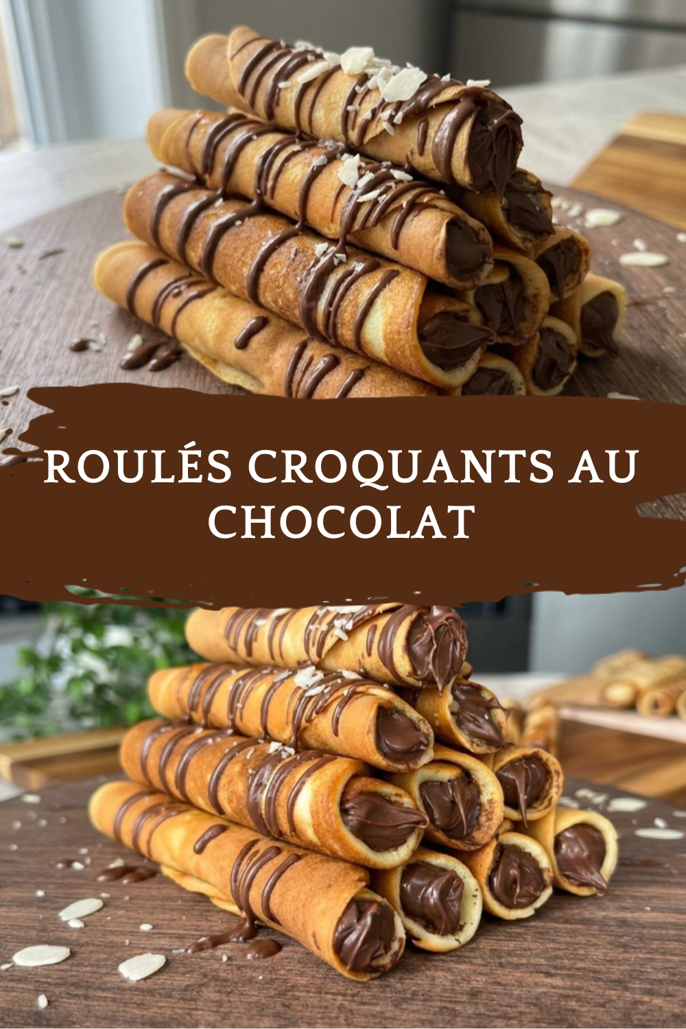 Roulés Croquants Au Chocolat