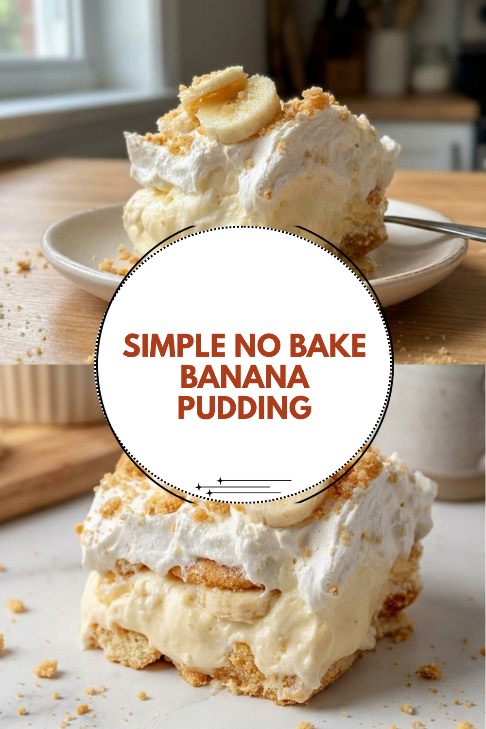 No Bake Banana Pudding Recipe Easy Creamy Dessert 4 Simple No Bake Banana Pudding