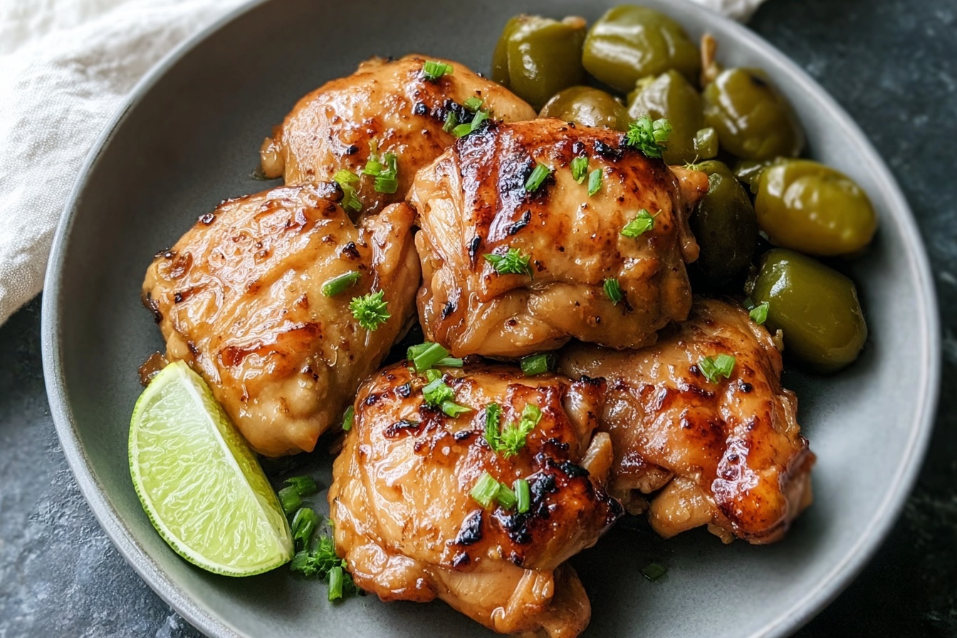 Slow Cooker Honey Lime Chicken