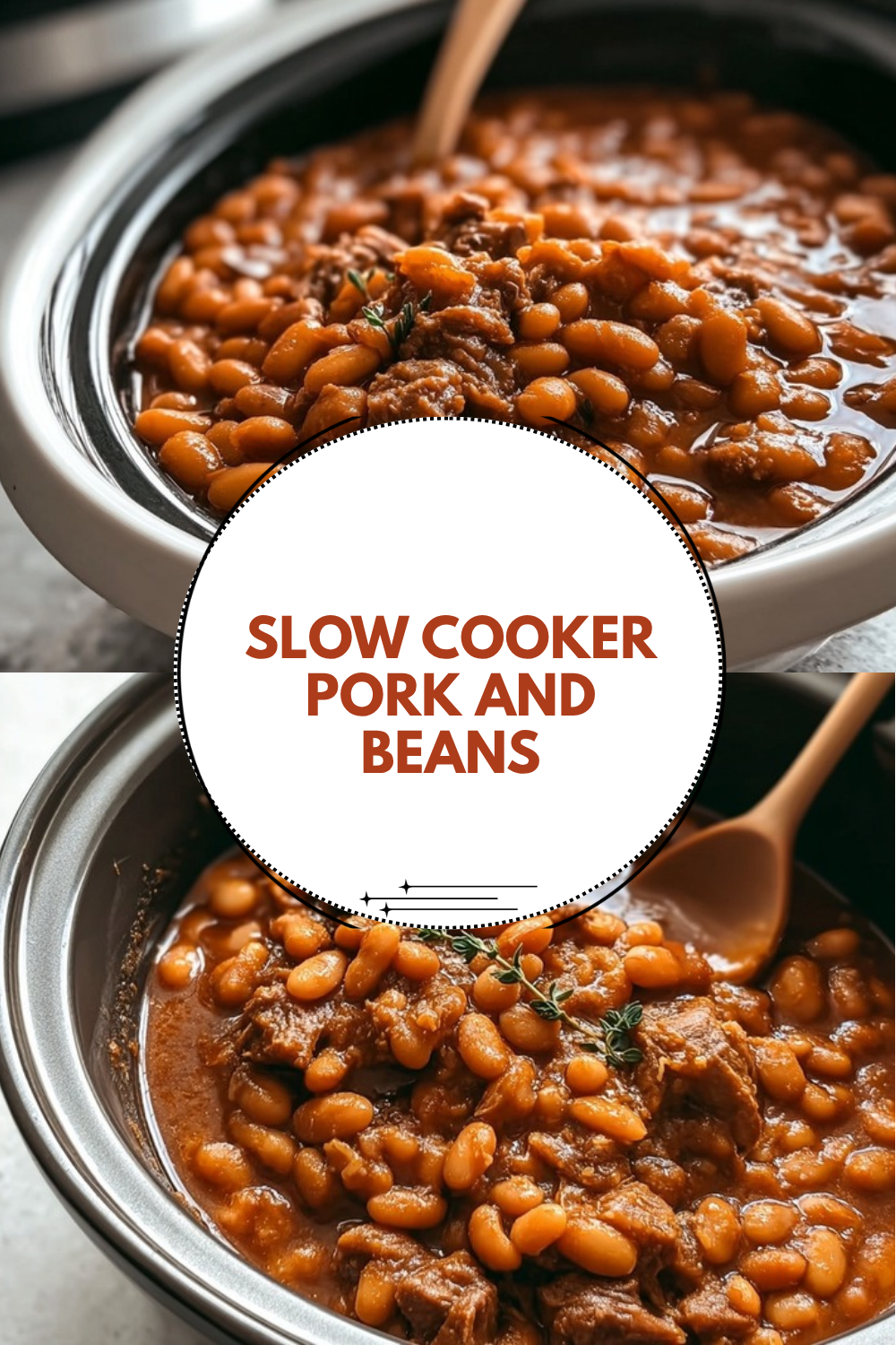 Slow Cooker Pork And Beans