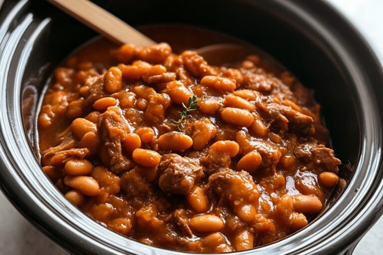 Slow Cooker Pork And Beans 39.Png