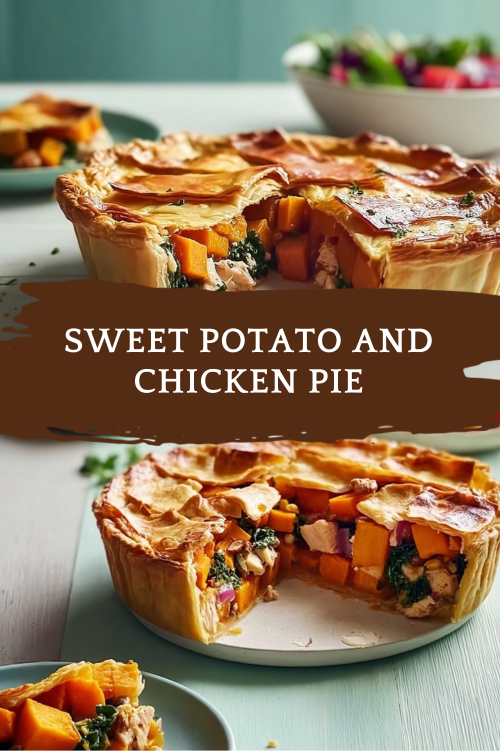 Sweet Potato And Chicken Pie