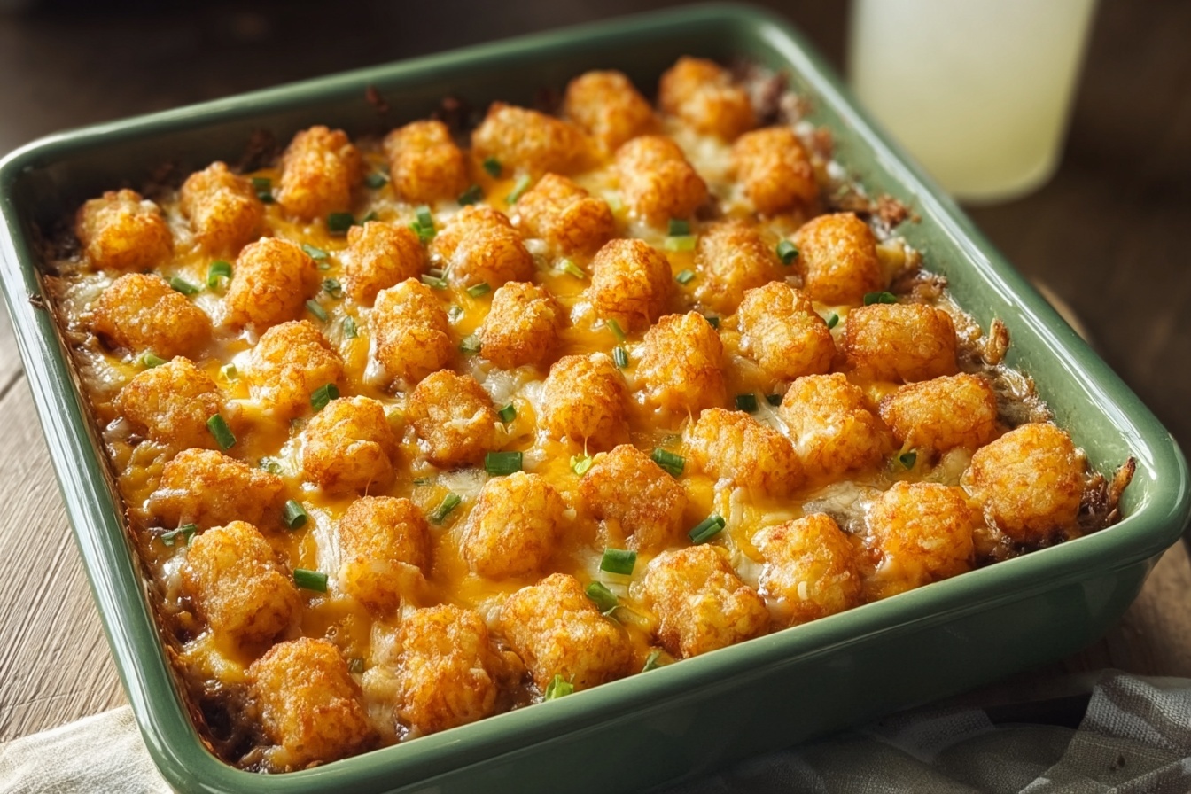 Tater Tot Casserole Recipe Everyone Craves 6 Tater Tot Casserole